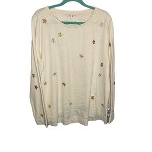 Cute Loft Star/Christmas Sweatshirt